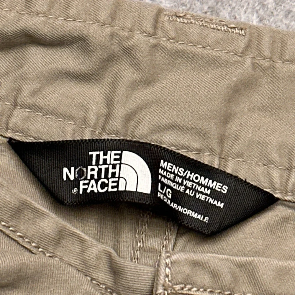 The North Face Hiking Pants Mens Large‎ (35x31) Beige Lightweight 100% Cotton